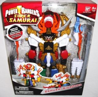 Power Rangers Samurai Deluxe Megazord Gigazord Action Figure Mega Zord 