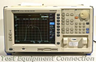 Ando Yokogawa AQ6317C Optical Spectrum Analyzers