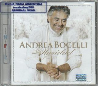 Andrea Bocelli Christmas Navidad CD New English Spanish