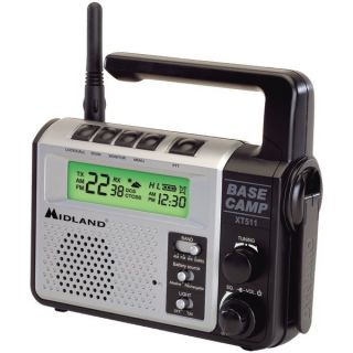   22 Channel GMRS Emergency Crank Radio with Am FM Weather Alert