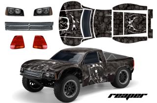 AMR RACING RC GRAPHIC SKIN KIT SHORT COURSE SCTE TEN 4WD LOSI BODY 