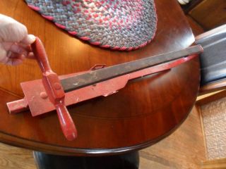 Antique snow sled Metal 1800s vintage Christmas tree Gift Childs toy 