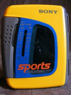 Sony Sports Walkman Am FM Radio Cassette Player Wm FS191