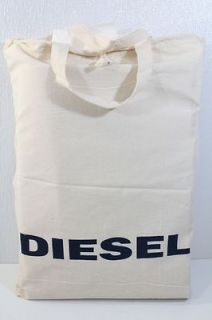 Diesel Blue Rivet Bag Tote Shopping Bag Great Gift 100% Authentic