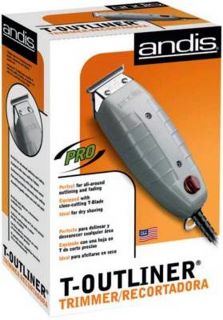 Andis T Outliner Trimmer Clipper Brush 