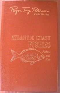 Easton Press /Roger Tory Peterson Field Guide / Atlantic Coast Fishes 