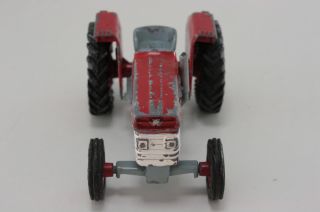 Corgi 66; Massey Ferguson 165 Tractor, Red/Grey, Unrestored & Original 