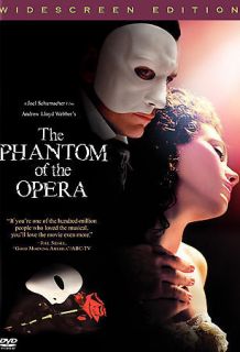 Andrew Lloyd Webbers The Phantom of The Opera DVD Widescreen New DVD 