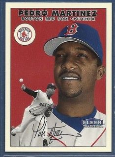 2000 Fleer Tradition   Twizzlers Team 2000   Pedro Martinez   Red Sox