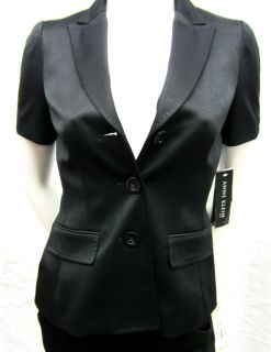 Brand New Womens Anne Klein Pant Suit Black 