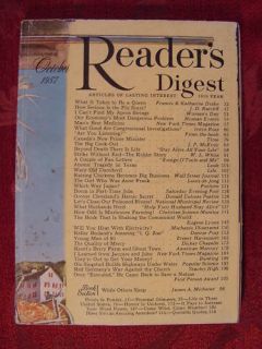 Readers Digest October 1957 Anne Frank Irwin Ross