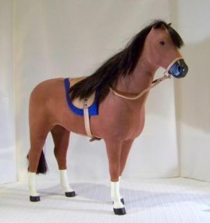 AMERICAN GIRL LARGE HORSE PENNY    FELICITYS HORSE W/ SADDLE ETC