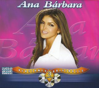 ANA Barbara Versiones Originales 3 CDs 40 Songs Brand New Exitos 