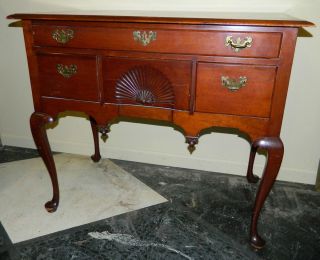 18th C Queen Anne Highboy Base Signed Dated 1772 Isaac Tryon 