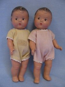 Alexander c1935 Dionne Quint Toddlers Rompers Tags