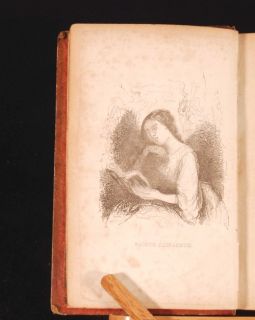 1845 French History Sainte Elisabeth Biography Leather