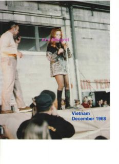 Ann Margret Vietnam USO Tour December 1968 RARE Photo