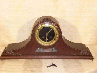 Antique Table Clock Pendulum French Cap of Napoleon