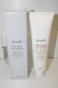 FRESH SOY FACE CLEANSER EXTRA GENTLE FOR FACE AND EYES 5.1 OZ./150ml 