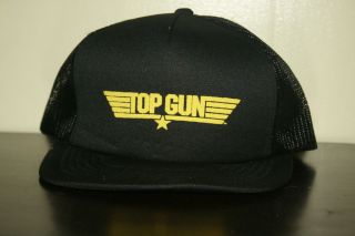 Vintage 1986 TOP GUN Movie Tom Cruise Adjustable Baseball Hat