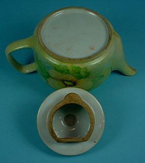 antique french limoges porcelain teapot you are being offered an 