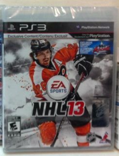 PS3 NHL 13 NEW PLAYSTATION 3 2013 Game EA Sports ICE Hockey Skating 