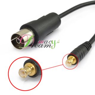 RF Coaxial to MCX TV Antenna Cable Adapter DVB T C