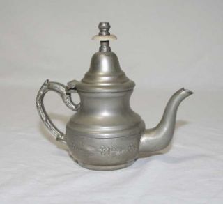 antique moroccan teapot tea pot 1920