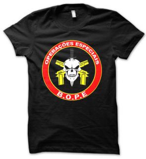   BOPE Tropa De Elite Special Police Battalion Adult Tee T Shirt S 3XL