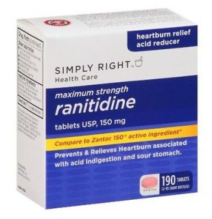   Right Maximum Strength Ranitidine Acid Reducer 150mg 190 Tablets