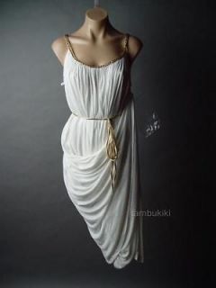 HALLOWEEN Costume Party Grecian Goddess Egyptian Queen Cleopatra Dress 