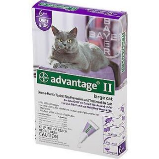advantage ii for cats over 9 lbs 12pk 12 month