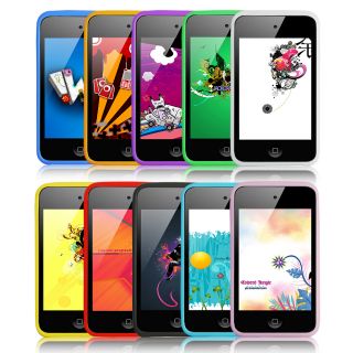   Color Soft Silicone Case Cover for Apple iPod TOUCH4 Touch 4 4G