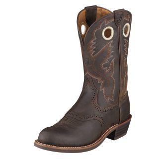 Ariat Western Boots Womens Heritage Roughstock 10 C Brown 10001594 
