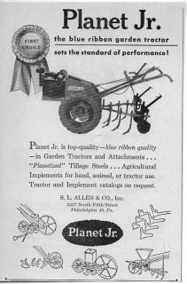 1948 Vintage Ad Planet Jr. Garden Tractors Philadelphia,P​A