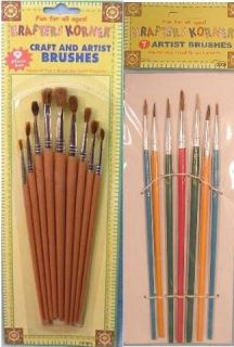 48 Artist Paint Brushes Craft Hobby Art Brush Free Shipping