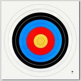   PACK Archery SAUNDERS 4 COLOR TARGET FACE 40 CM 17X17 1579 Bow TARGETS