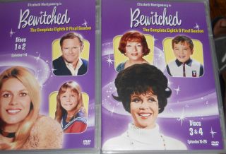 Bewitched   The Complete Eighth Season (DVD, 2009, 4 Disc Set)