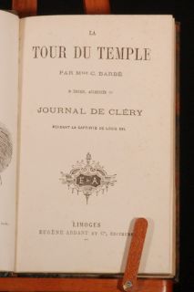 C1900 La Tour Du Temple by MME C Barbe Louis XVI Clery