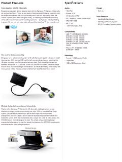 SAMSUNG VG STC2000 3D TV Skype Web Camera (CY STC1100 follow up)