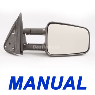   Sierra Passenger PS RH Manual Extendable Tow Towing Side Mirror