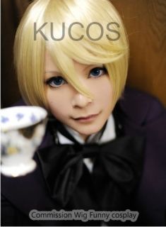 black butler alois trancy cosplay wig costume from hong kong