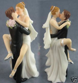 Newly listed Wedding Cake Toppers Kissing Bride and Groom Sexy Funny