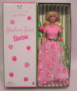 Barbie Doll 1998 Strawberry Sorbet Avon Exclusive