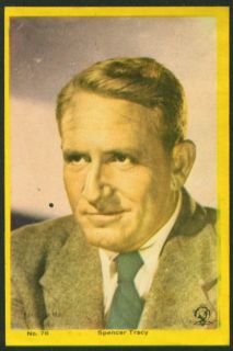 Spencer Tracy Color Movie Star Picture Argentina 1959