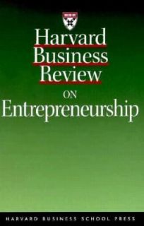 Harvard Business Review on Entrepreneurship by James Stancill, Amar 