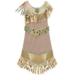 Pocahontas Disney Store Princess Size 10 Dress Costume Gown 7/8 NEW NO 