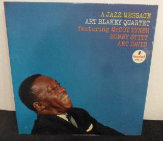 Art Blakey Quartet A Jazz Message Mono Hard Bop Jazz Impulse LP 1963 
