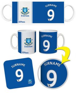 football fc shirt mug coaster set personalised gift ur more