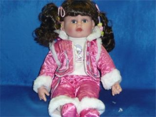 18 IN VINYL DOLL ASHLEY CATHAY COLLECTION NEW